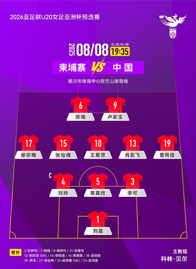 首轮过后, ecd, 女足首发也